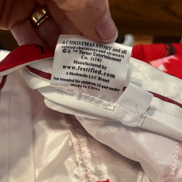 Festified A Christmas Story Dress/ Suit Pants Unisex size 30, EUC, Ralphie, Lamp - Picture 11 of 12